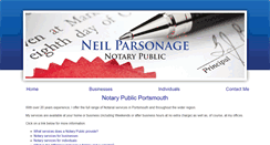 Desktop Screenshot of notarypublicportsmouth.net